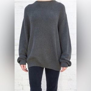 Brandy Melville Brianna Sweater Grey